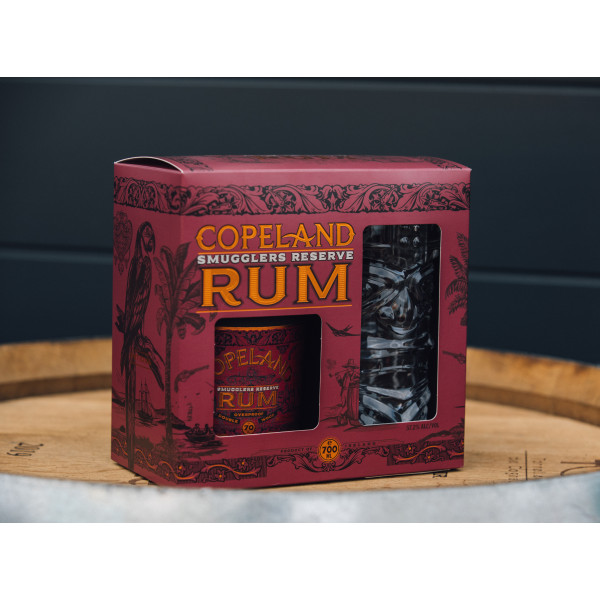 Smugglers' Reserve Overproof Rum gift box 