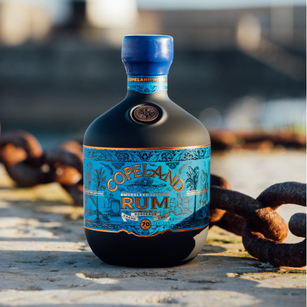 Copeland Irish rum matured in Bordeaux Grand Cru casks