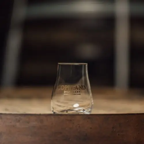 Copeland Distillery Cruit Glass.